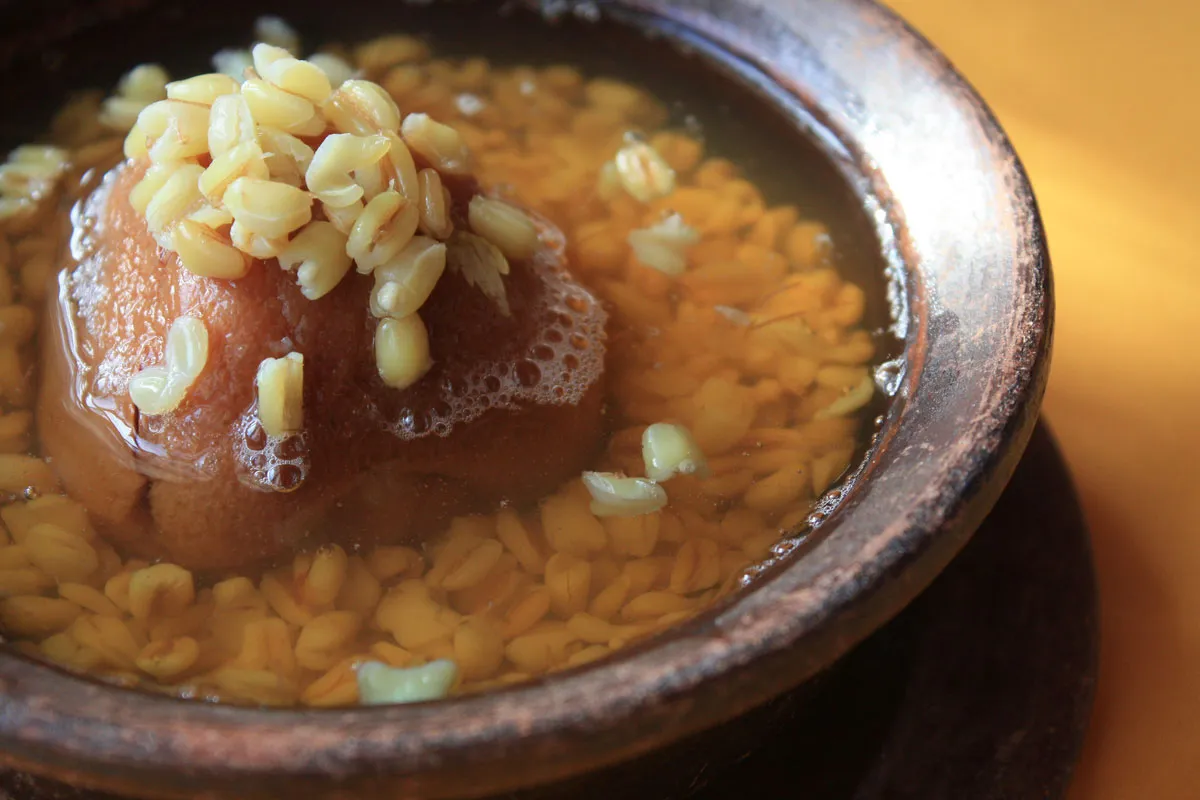 Receta Mote con Huesillos