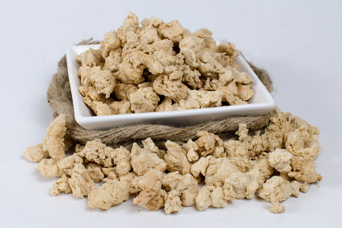 Carne de Soya Grande Blanca