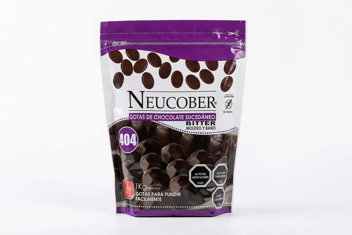 Chocolate Cobertura Alfajor Semibitter 407 / Bitter 404 Neucober