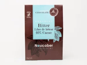 Chocolate Neucober 60% Cacao sin Azucar