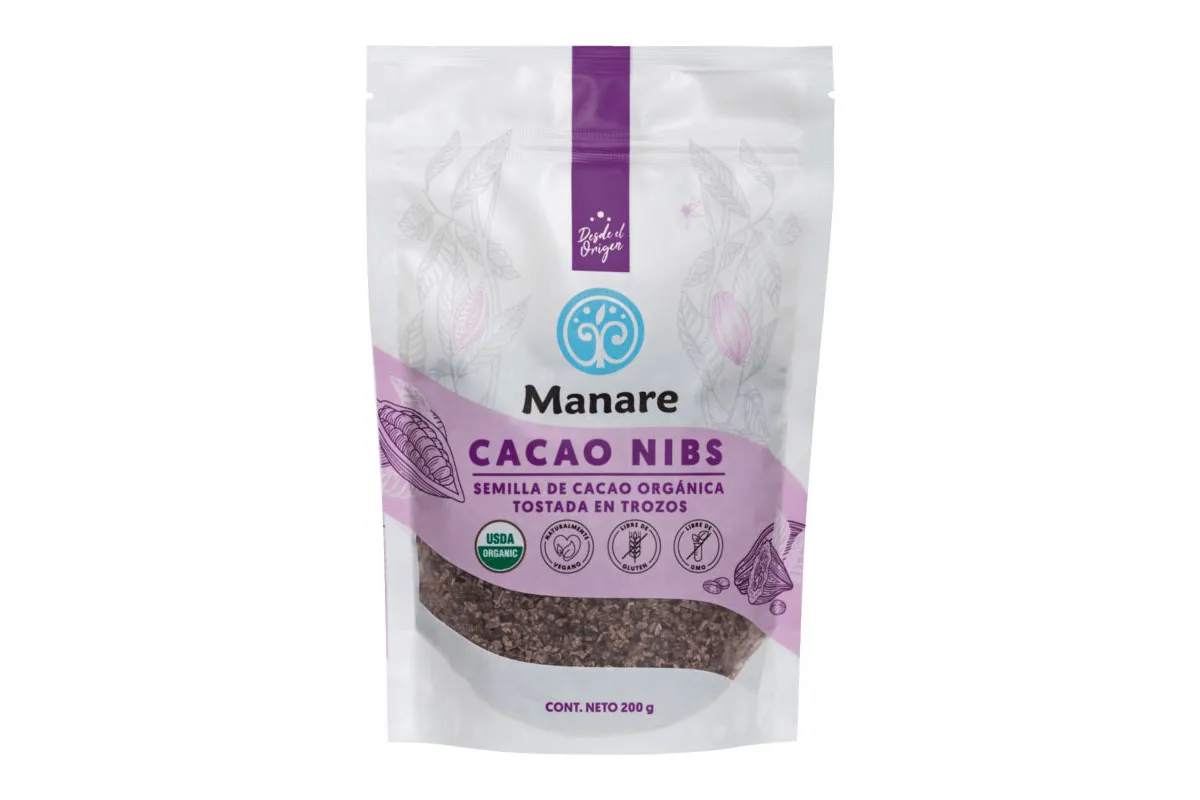 Nibs Cacao Manare 200g Nibs Cacao Manare 200g